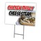 Signmission Chicken Philly Cheesest Yard & Stake outdoor plastic coroplast window, 1216 Chicken Philly Cheesest C-1216 Chicken Philly Cheesest - alternate 1